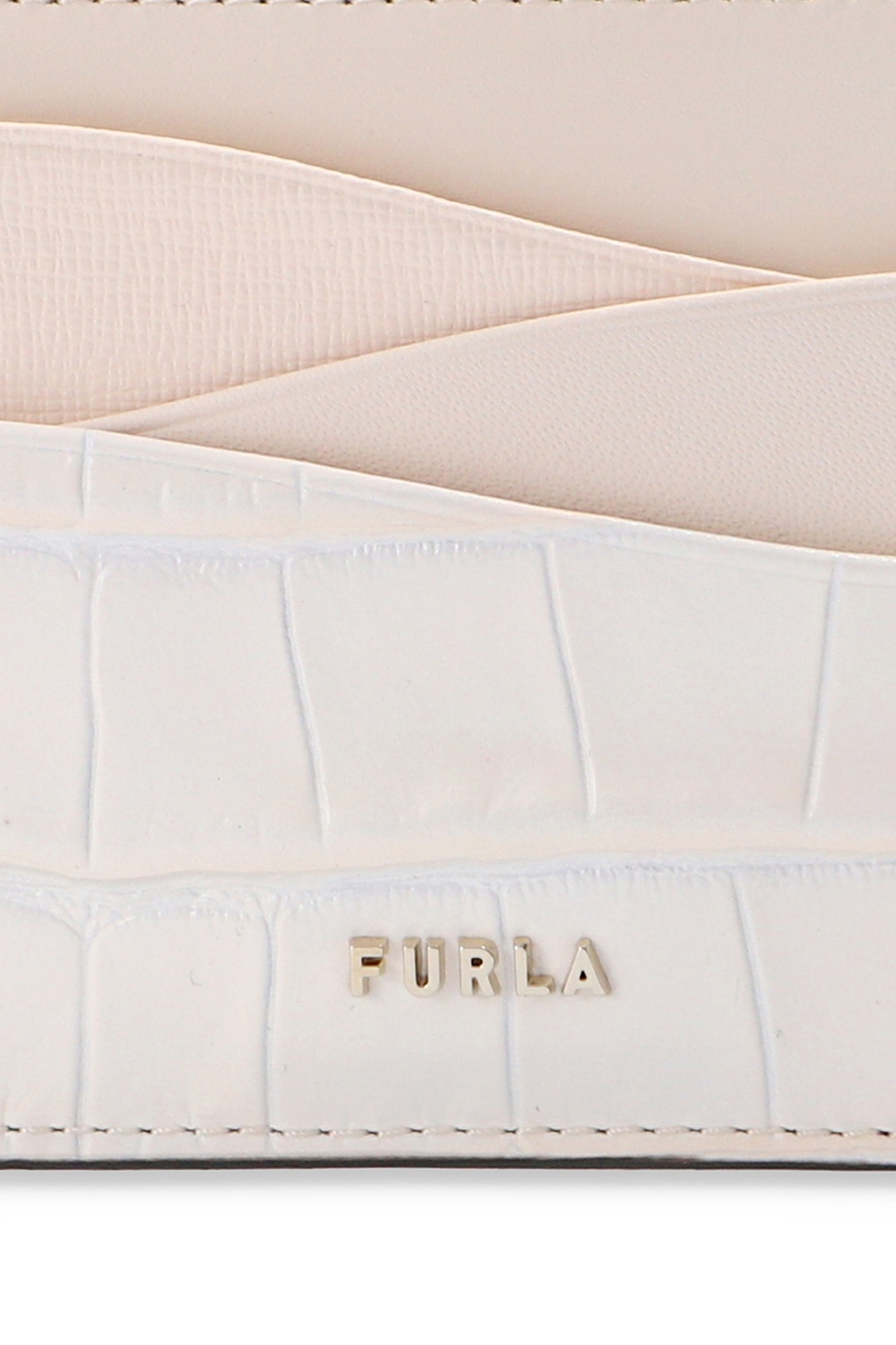 ‘Armonia’ leather card holder Furla Vitkac Australia